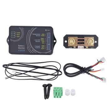 Baterija Stebėti,Bluetooth Baterijos Talpa Testeris,100A 0‑120V Voltmeter Ammeter Testavimo Įrankis,Wireless, Baterija Multimetras