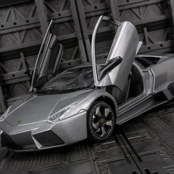 1:24 modeliavimas Lamborghini Reventon lydinio sporto automobilio modelio, metalo statinių papuošalai, dovanos vaikams, dovanos suaugusiems kolekcionieriams