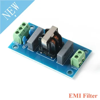 EMI Filtras Garso Stiprintuvas Filtro Lizdo 220V 2A EMI Filtras Modulis Power Board