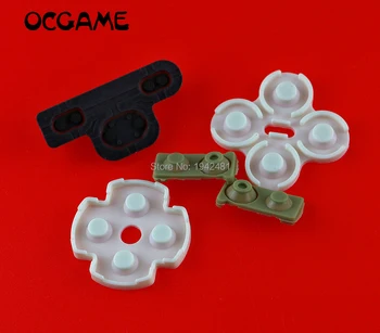5sets/daug Laidžių Klijų Guma Klavišą Pagalvėlės Playstation 3 PS3 Valdikliai Mygtukų Remontas Dalių Pakeitimas OCGAME
