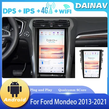 13.6 Colių Android 11 Pilnas Touch Screen Galvos Vienetas Ford Mondeo 2013-2021 NAVI Automobilio Radijo Belaidžio Carplay Android Auto