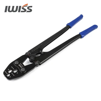 IWISS IWS-25500A Baterija Antgaliai ir Atidarykite Barelį Jungčių Užspaudimo Įrankiais, su talpa 250A~500A