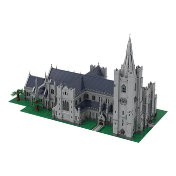 Airija St. Patrick ' S Katedra, Viduramžių Pilies Statyba Blokai SS Nustatyti Žaislai (59878PCS)