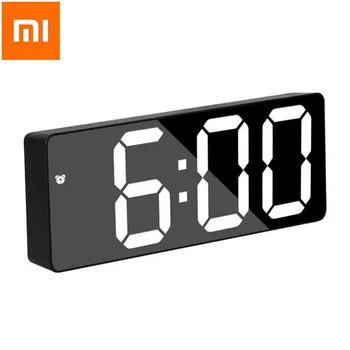 2023 Xiaomi Mijia Akrilo/Veidrodėliai Skaitmeninis Laikrodis-Žadintuvas Balsu Stalo Laikrodis Atidėti Naktinis Režimas 12/24H Elektroninių LED Laikrodžiai