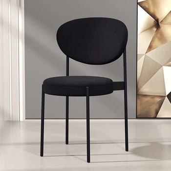 Restoranas Valgomojo Kėdės Mobiliojo Metalo Virtuvės Stalo Akcentas Miegamojo Elegantiškas Kėdė, Kėdės Dizaineris Muebles Cocina De Namų Baldai