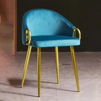 Šiaurės Valgomojo Kėdės žaidėjus Namų Modernus Minimalistinio Prabanga Kūrybos Fotelis Stalas Laisvalaikio Valgomojo Kėdė sandalye Virtuvės Baldai