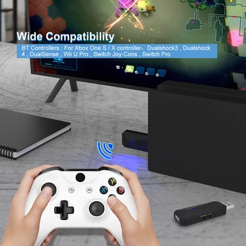 Žaidimų Valdiklis Konverteris Adapteriu, Plug and Play USB Valdiklis, Keitiklis Žaidimų Reikmenys PS5 PS4 Jungiklis PS3 PC