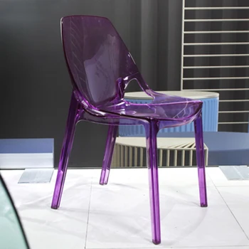 Šiaurės Permatomas Valgomojo Kėdės Vestuvėms Įvykių Ultralight Dizaino Valgomojo Kėdės Dizaineris Vieno Papietauti Cadeira Karieta Baldai