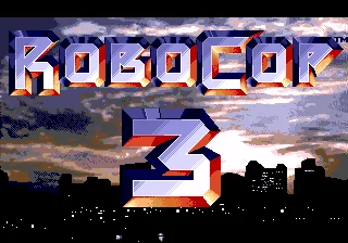 RoboCop 3 16bit MD Žaidimas Kortelę MegaDrive SEGA Genesis Konsolės