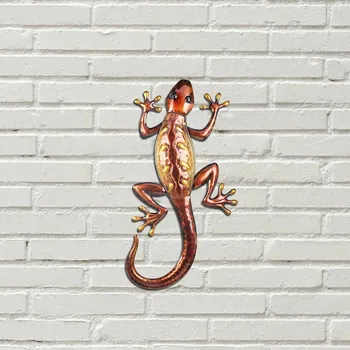 Sienos Kabo Gyvūnų Sienos Meno Driežas Patalpų Lauko Sienų Apdaila Miegamojo Kambarį Apdaila Šiuolaikinės Metalo Gecko