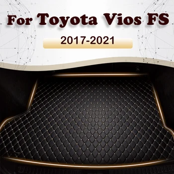 Automobilio bagažo skyriaus Kilimėlis Toyota Vios FS 2017 2018 2019 2020 2021 Custom Automobilių Aksesuarai, Auto Vidaus Apdaila