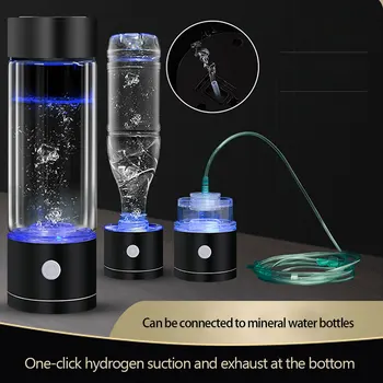 Vandenilio Vandens Generatorius Šarminis Maker USB Įkrovimo Vandens Jonizatoriaus Butelį, Super Antioksidantas ORP Vandenilio Puodelio Vandens
