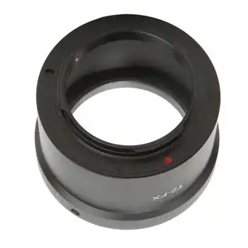Objektyvo tvirtinimo Adapteris Adapteris Red Dot Aliuminio Lydinio Rankinis Fokusavimas X-A1, FX Prijungti vaizdo Kamera
