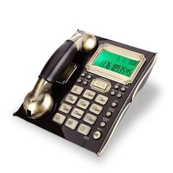Corded Telefonas su Skambintojo ID, Žadintuvo Funkcija, Konfidenciali Rinkimo Europos Antikvarinių ir Senovinių Laidiniu Telefonu Namų