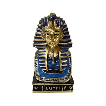 Pasaulyje Garsaus Pastato Senovės Egipto Piramidė Faraonas Faraon Statula Pav Modelis Amatų Dovana