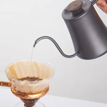 Nerūdijančio plieno buitinių kavos aparatas, rinkinys Ilgai postringauti virdulys Lašelinę tipo filtras puodą