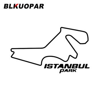 BLKUOPAR Istanbul Park Lenktynių Automobilių Lipdukai, Vinilo Asmenybės Die-cut Vandeniui atsparus Įbrėžimams Atspariu 