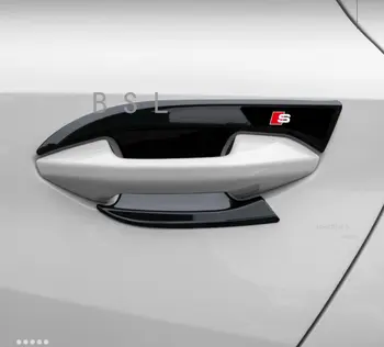 Audi A3 8Y 2022 m. 2020 m. 2021 m. Sportback Sedanas Naują anglies pluošto modelio Automobilių Durų Dubenėlį, Padengti Apdaila Lipdukas