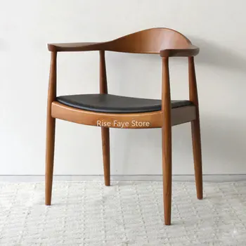 Akcentai Medžio Valgomojo Kėdės italų Virtuvės Šiuolaikinės Medinės Kėdės Oda Prabangus Muebles Para El Hogar Lauko Baldai MZY