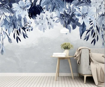 Individualizuotos Fono paveikslėlį Šiaurės Derliaus Augalų, Gėlių, Rožių, Miegamojo Kambarį Fone Sienų Apdailai 3d tapetai