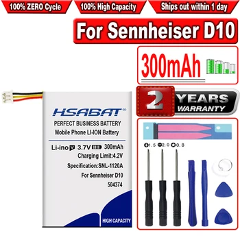 HSABAT 300mAh BATT-03 Baterija Sennheiser D10 DW Office DW Pro 1&2&30 DW SD Pro1 DW-Reihe MB Pro 1 ir 2 504374