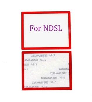 1set Spalvinga Viršutiniame LCD Ekrano Dangtelis Plastikinis Dangtis pakeitimo DS Lite For NDSL Žaidimų Konsolės Plastiko objektyvas