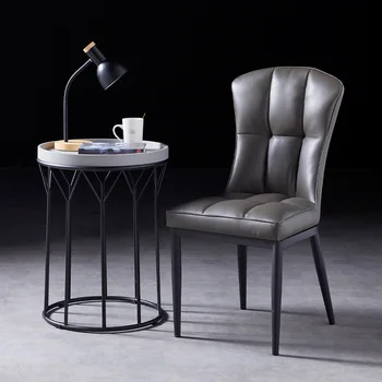 Nordic Light Prabangus Odinis Valgomojo Kėdės Šiuolaikinės Derybų Biuro Kėdės, valgomojo kambario Baldai, Atlošo Laisvalaikio Valgomojo Kėdės